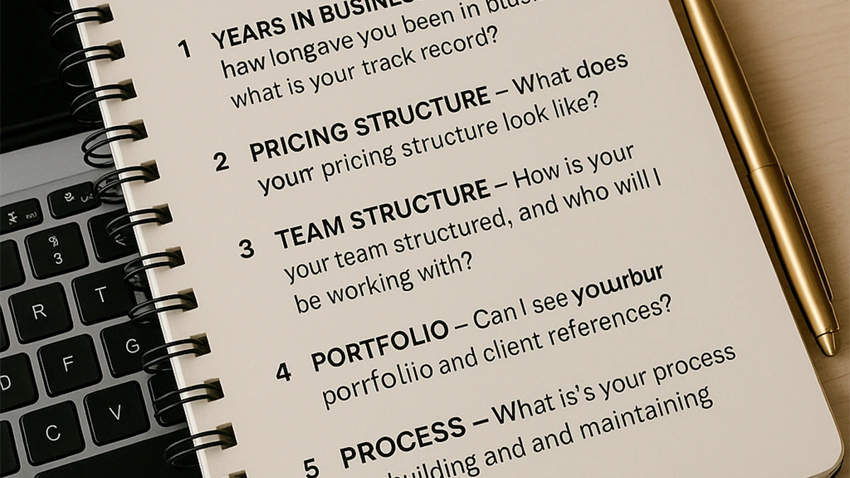 Top 5 Proven Questions to Ask a Web Design Agency Before Hiring